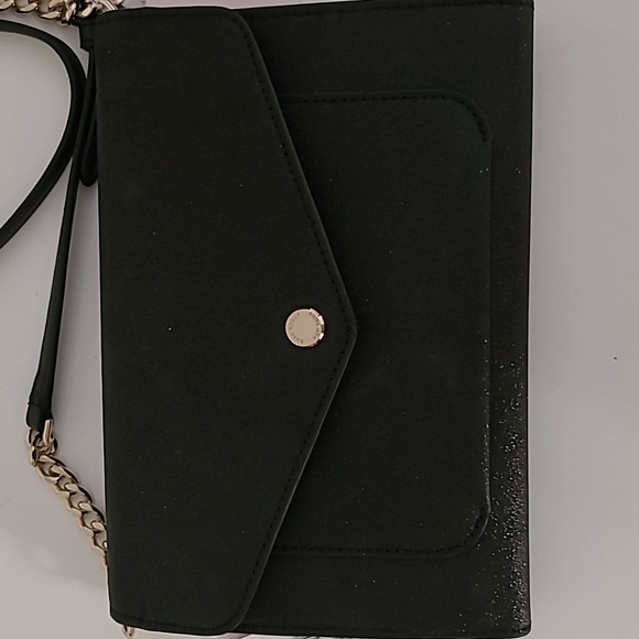 Kate Spade♠️NY Black	 Flap Tinsel Shimmer Crossbody Bag NWT - Picture 12 of 16